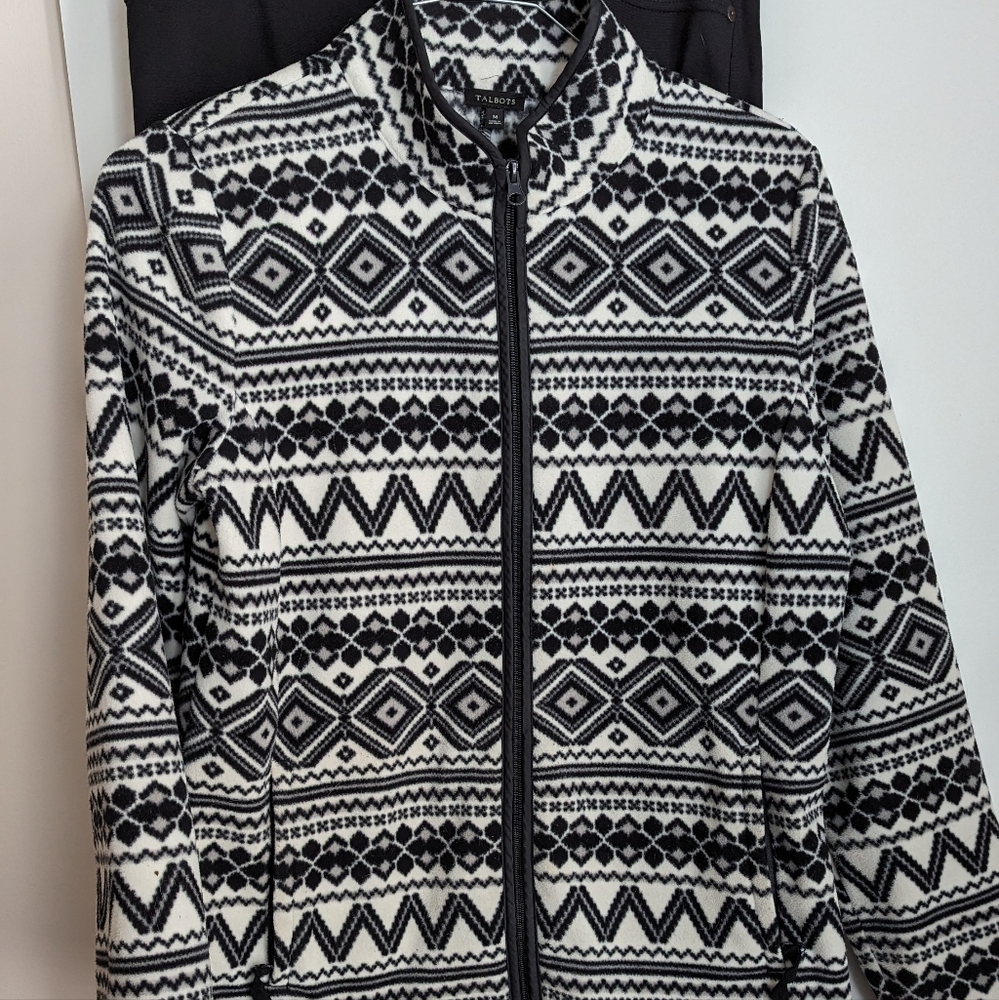 Talbot's Polar Fleece Jacket Medium